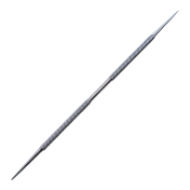 Castroviejo Lacrimal Dilator, Double Ended, Needle Point on One End, Medium Taper on Other End, Round Knurled Handle, Overall Length 5-1/2" (140mm) 1297098,May-51,K7-2300,08-09110,E4340